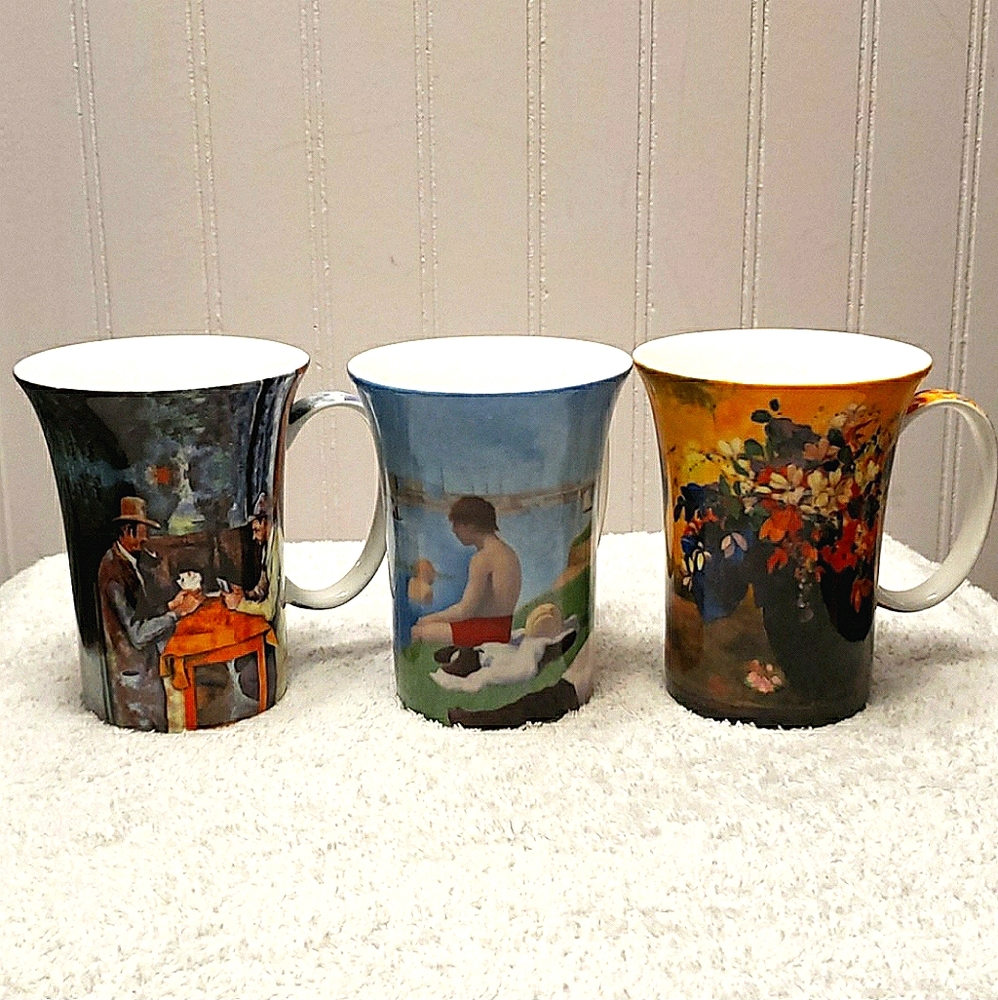Macintosh Artist collection mugs, set of 3